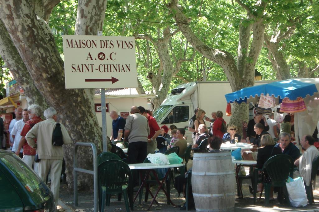 Maison De La Place Saint-Chinian Dış mekan fotoğraf